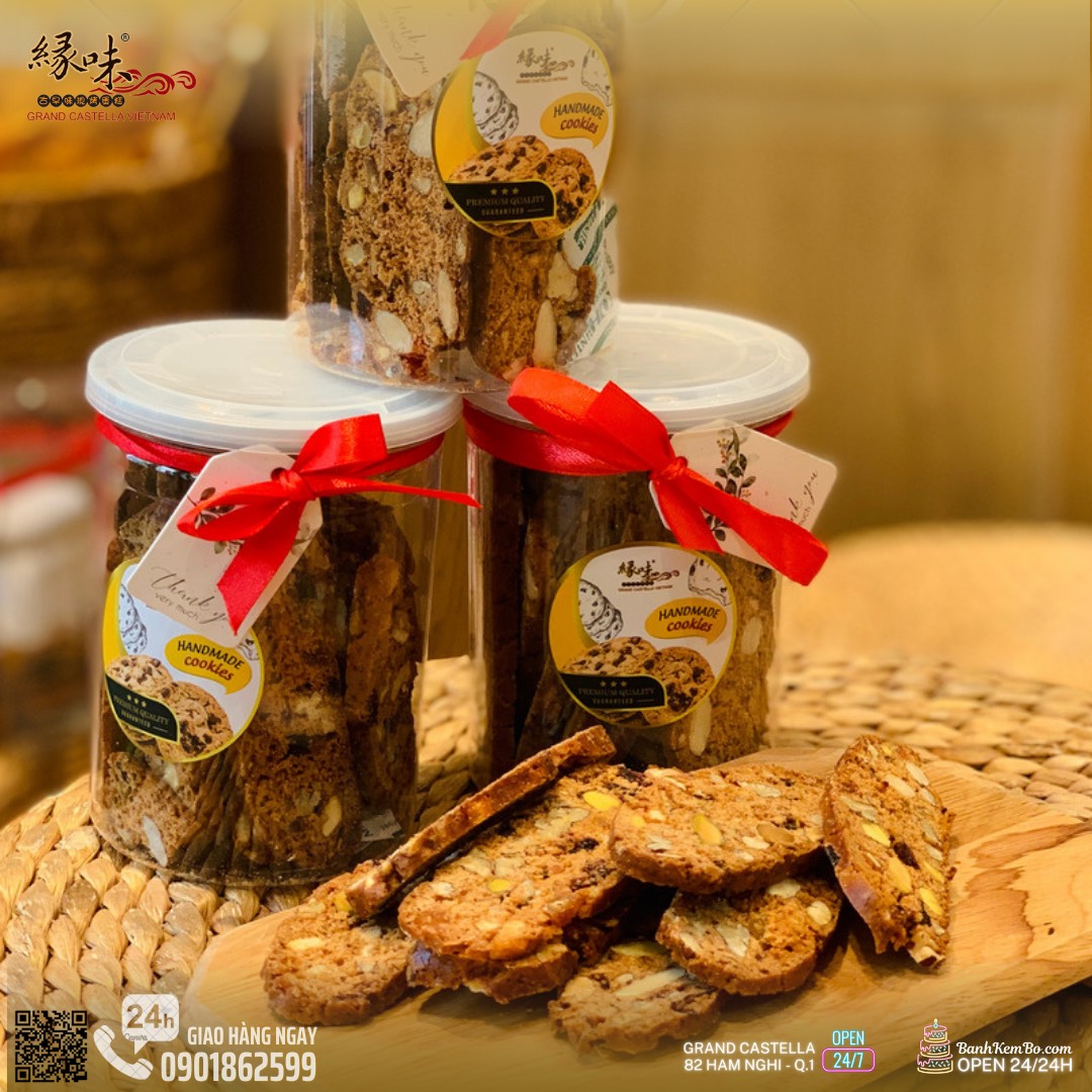 Biscotti Cam Hồ Đào