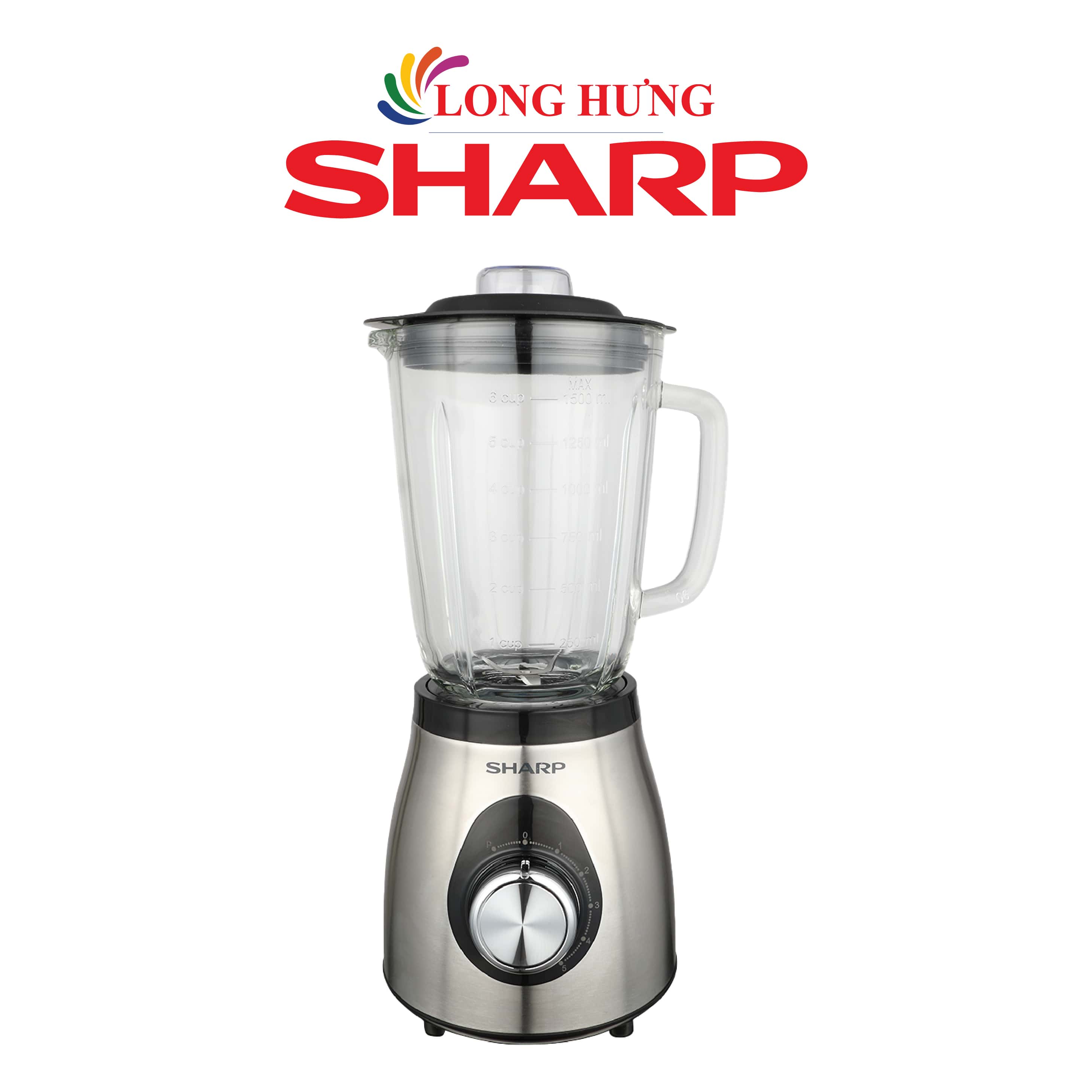 Máy xay sinh tố Sharp EM-S155GV-ST - Hàng chính hãng