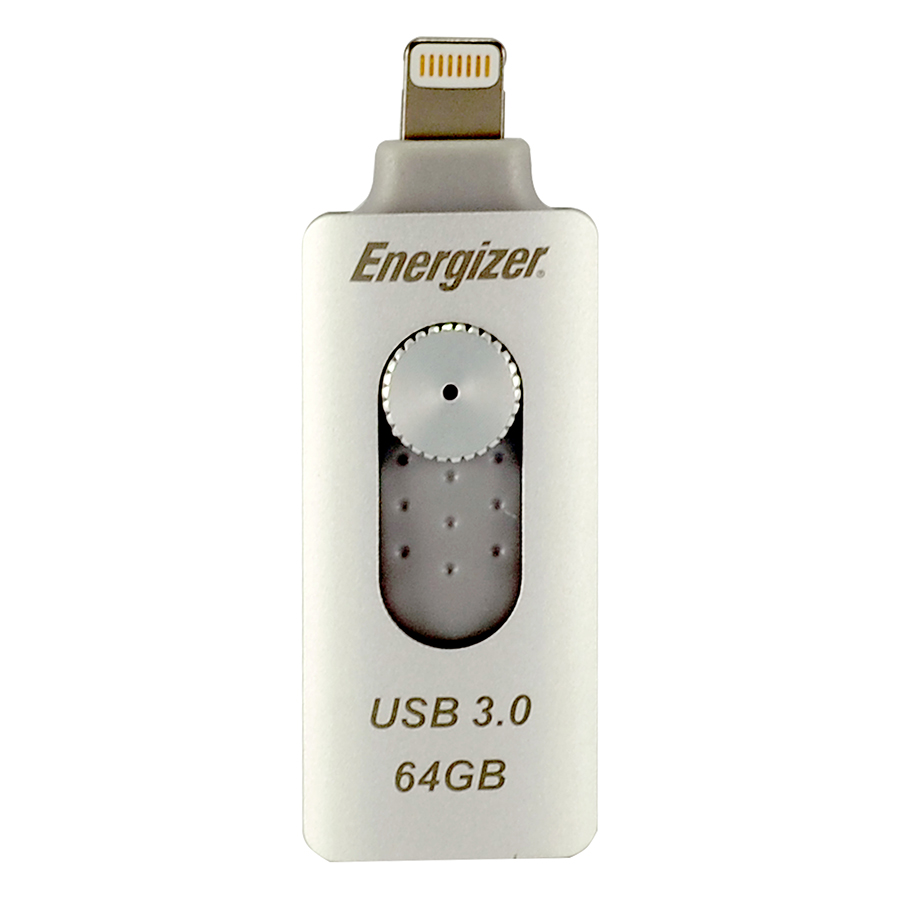 USB Energizer 64GB Lightning OTG Ultimate FOTL3U064R - Hàng Chính Hãng