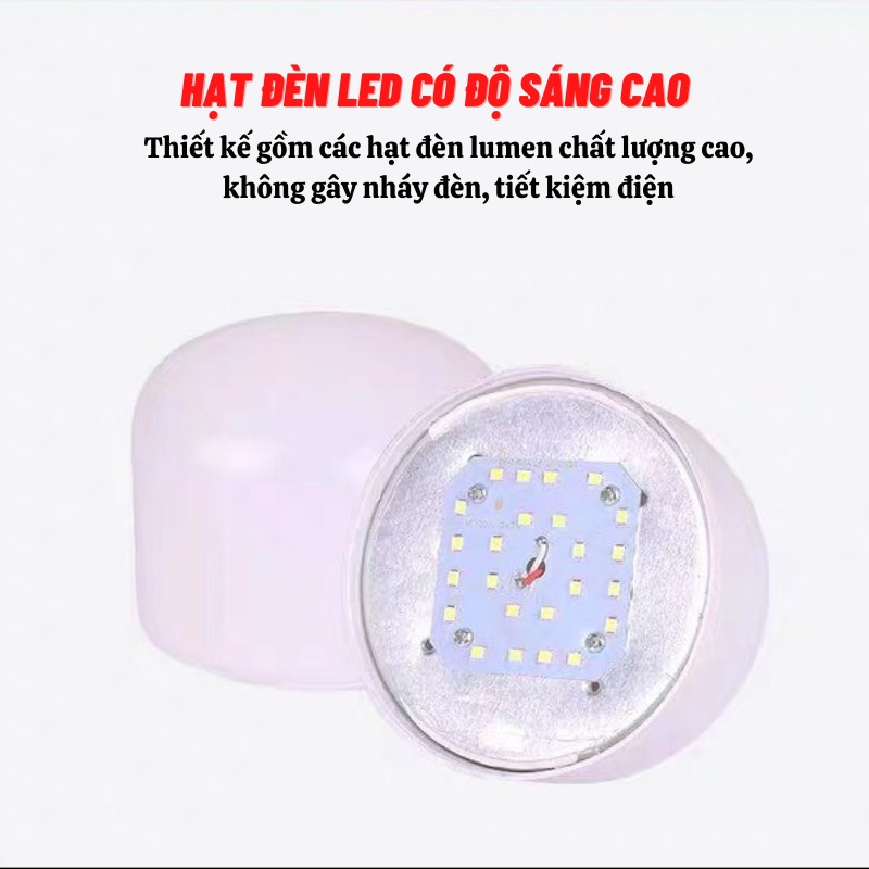 Bóng đèn led búp trụ tiết kiệm điện 5w 10w 15w 20w 30w 40W 50W ánh sáng trắng