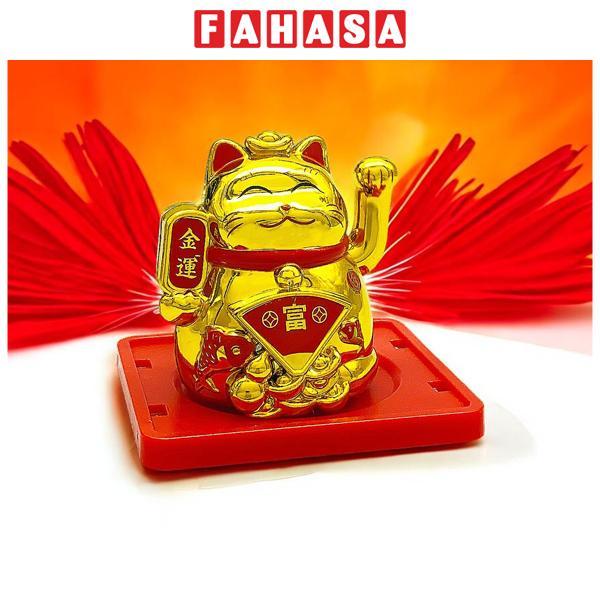 Tượng Mèo Thần Tài Vẩy Tay - WanLongDa 8012