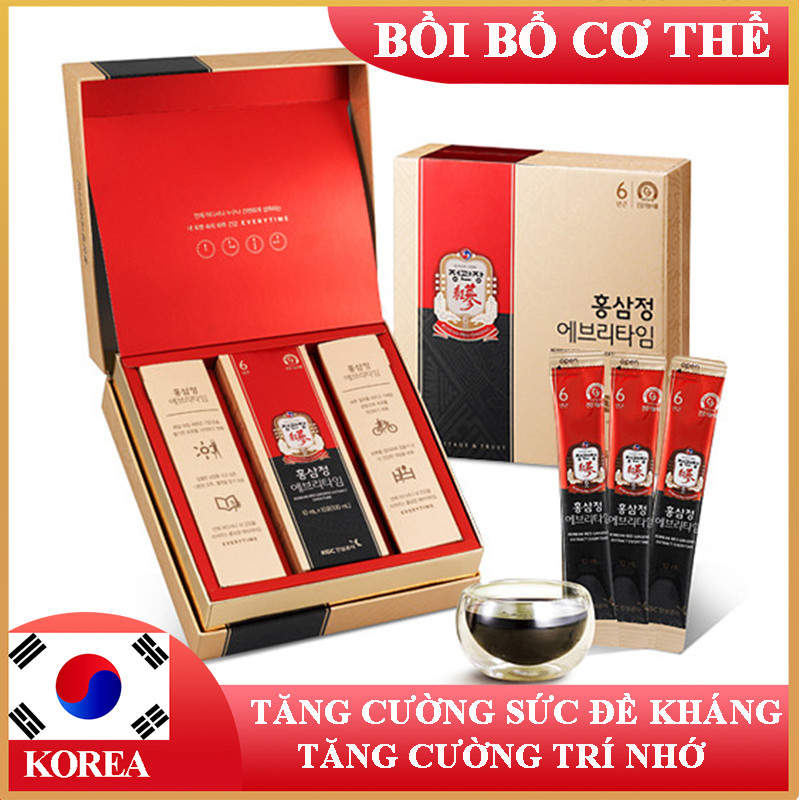 Nước Hồng Sâm Pha Sẵn KGC Choeng Kwan Jang Everytime Balance 30 Gói