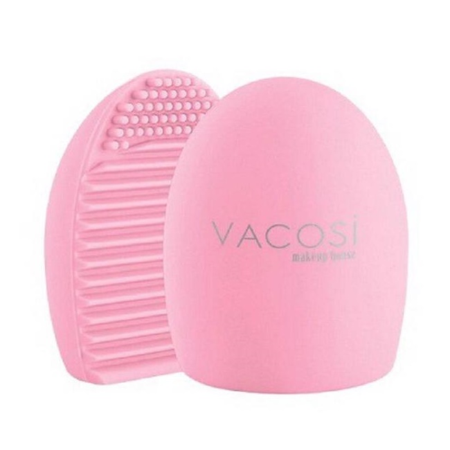 Dụng cụ vệ sinh cọ quả trứng Vacosi Pro Brush Cleanser (Hồng)