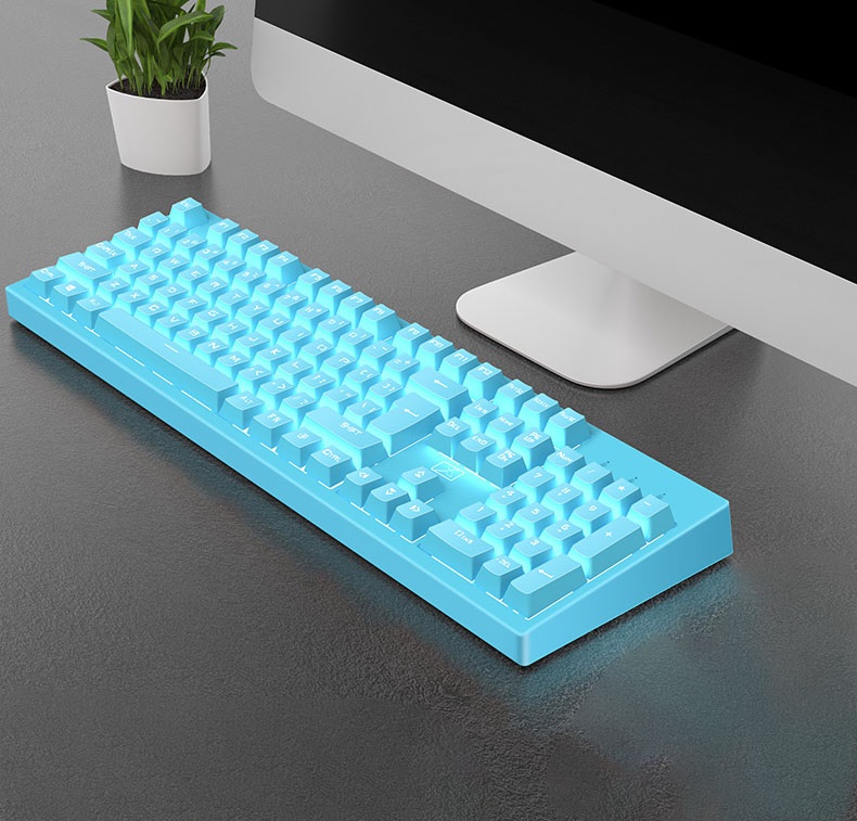 Bàn Phím Chơi Game Giả Cơ K.616 Thiết Kế Đèn Led Siêu Đẹp