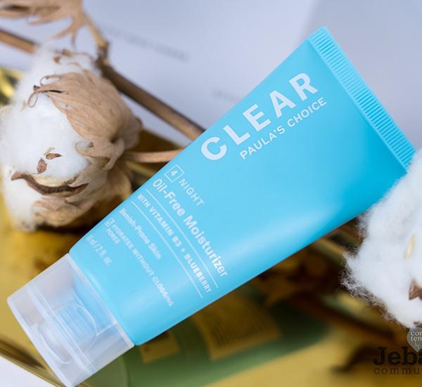 Kem dưỡng ẩm đêm Paula’s Choice CLEAR Oil-Free Moisturizer không dầu dành cho da mụn 15ml