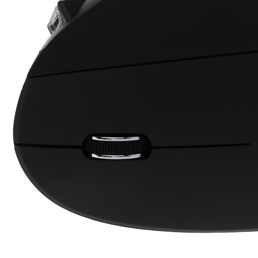 6D  Wireless Mouse Rechargeable Vertical Ergonomic Mice for Laptop PC