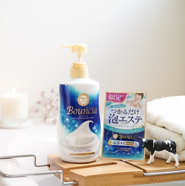Sữa Tắm Trắng Da Cow Bouncia Body Soap Relax Chiết Xuất Sữa Bò