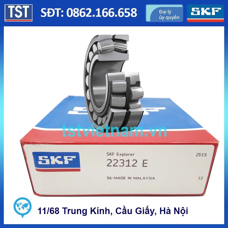 Vòng bi bạc đạn SKF 22312 E