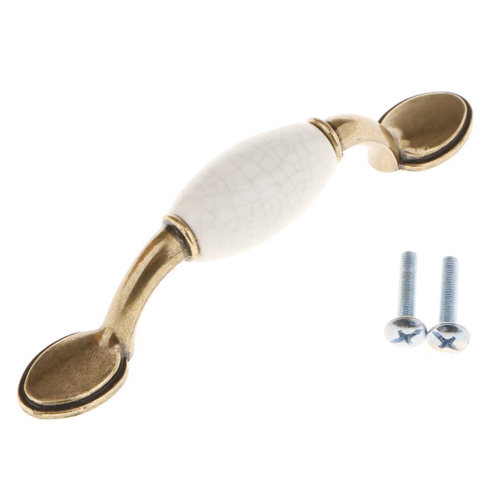 10Pcs Vintage Pull Knobs Cabinet Cupboard Pull Handle