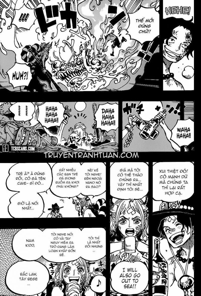 đảo hải tặc - one piece chapter 999 5
