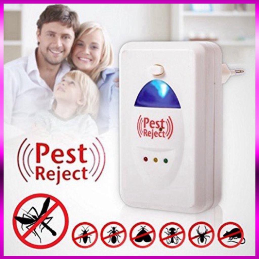 Thiết Bị Đuổi Côn Trùng Pest Reject - Máy Đuổi Chuột, Gián, Muỗi, Ruồi, Kiến, Mối