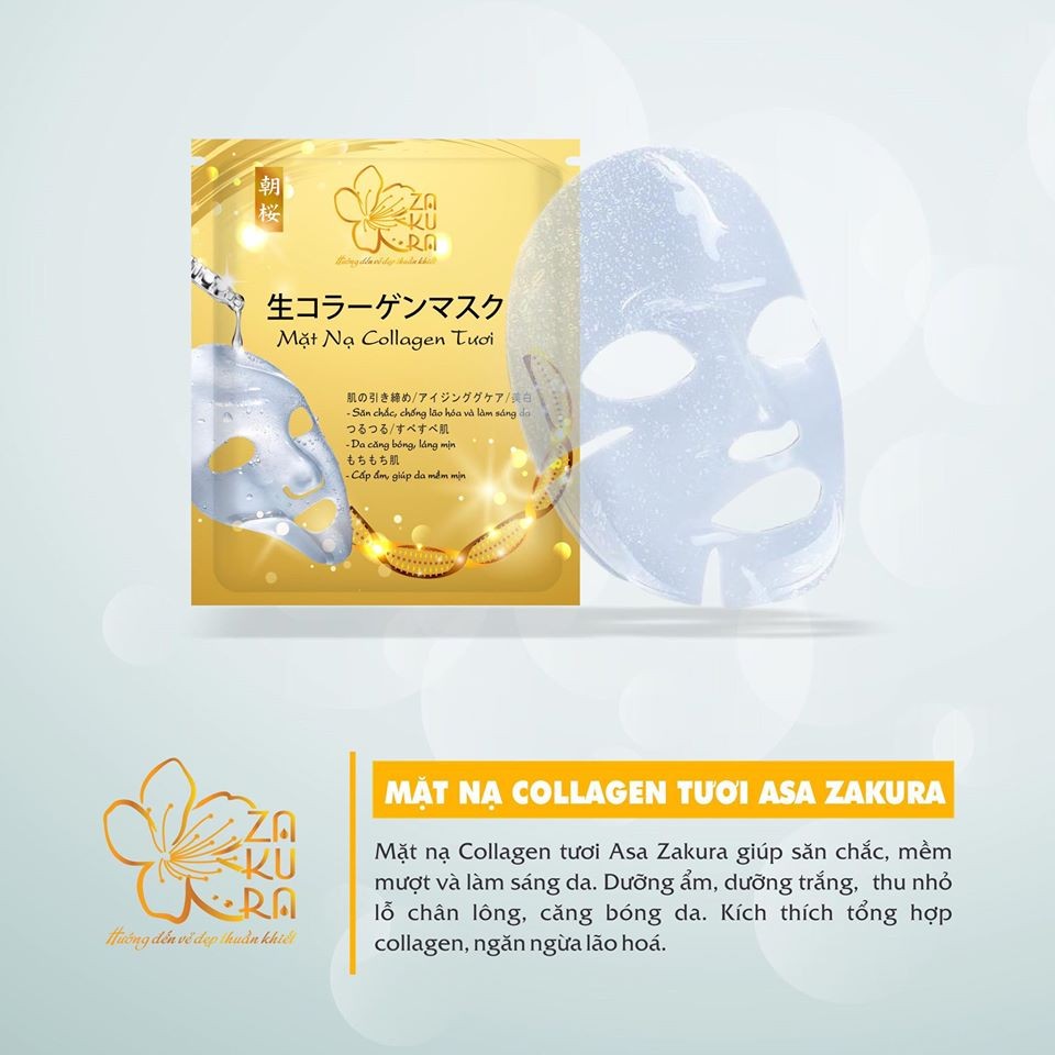 [HOT SALE] Hộp Mặt Nạ Collagen Tươi (Hộp 3 Miếng)