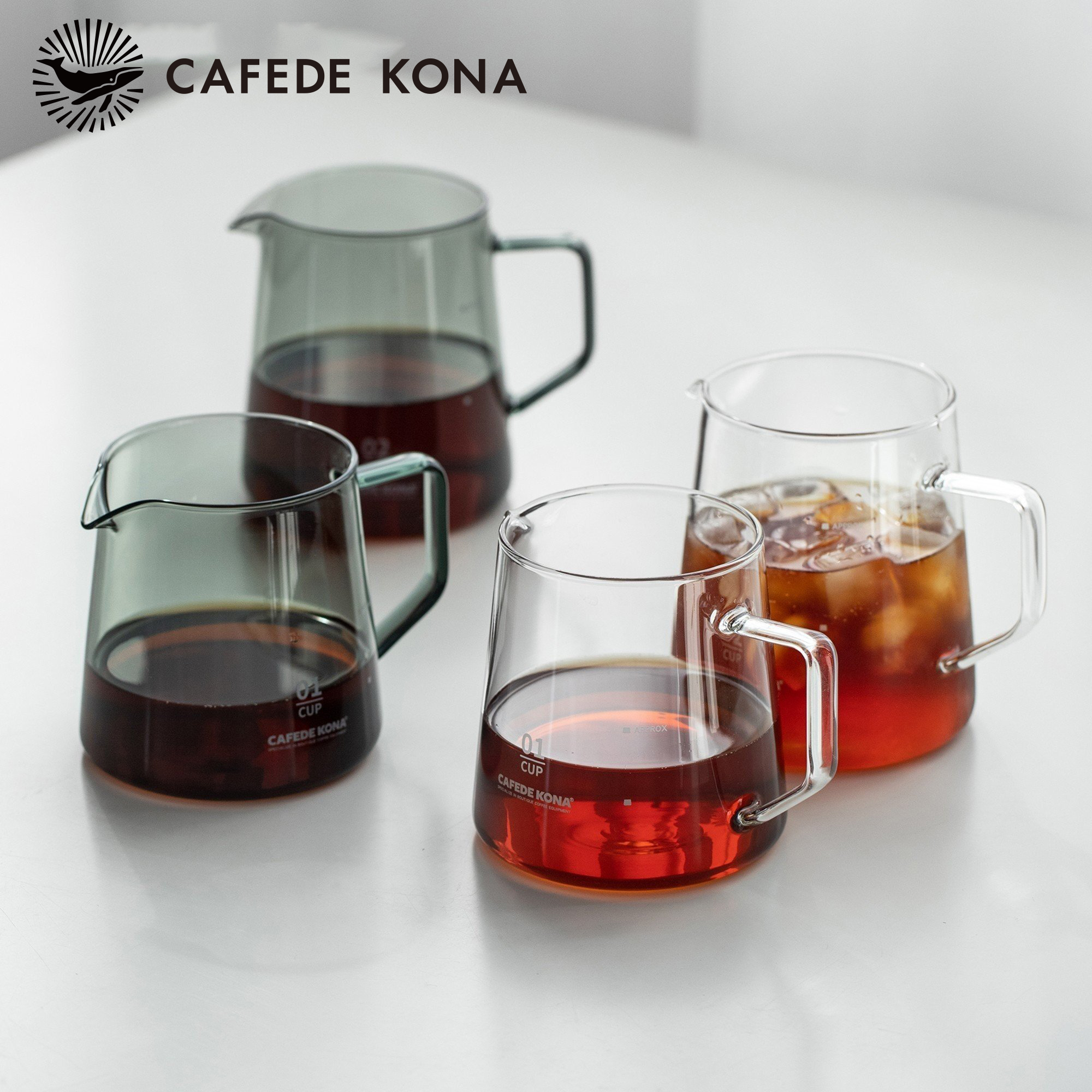 Bình thuỷ tinh phục vụ cà phê CAFE DE KONA