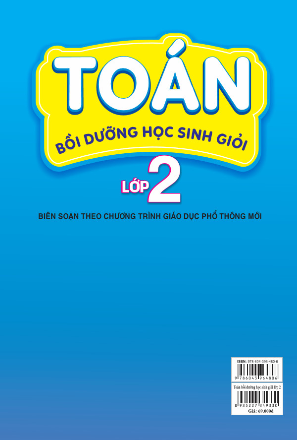 Sách - Toán Bồi Dưỡng Học Sinh Giỏi Lớp 2 - ndbooks