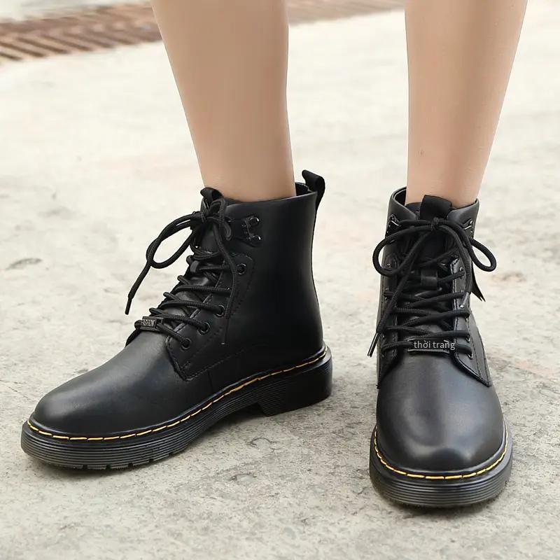 Ưu đãi nhất Martin boots ins giày thường cỡ lớn ưu đãi đặc biệt giày đôi Hàn Quốc