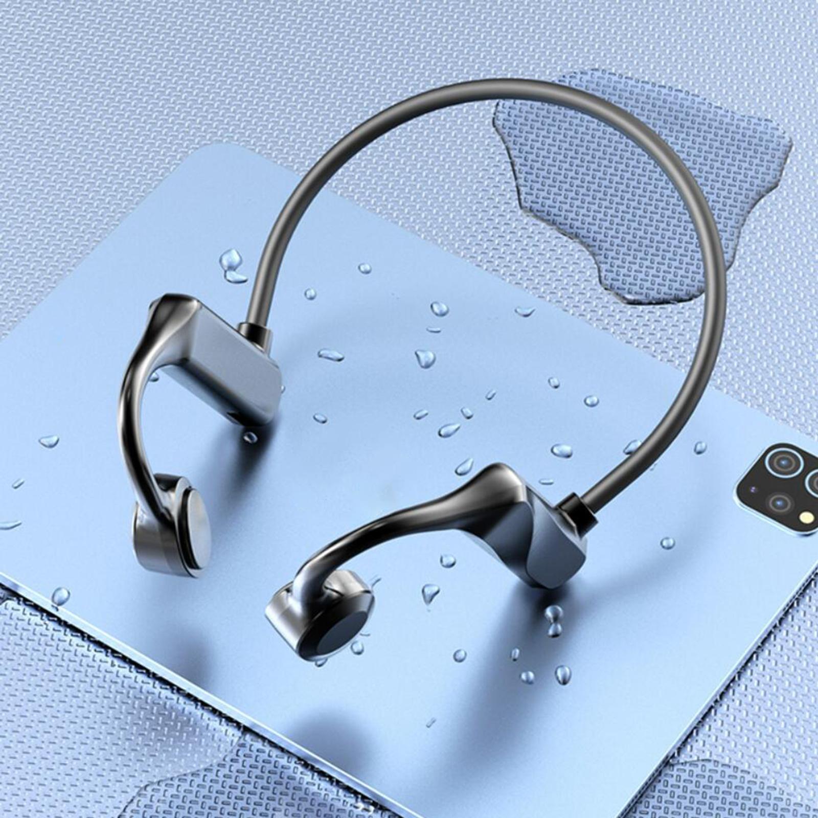 Bone Conduction Headphones Waterproof Driving Bluetooth Headset