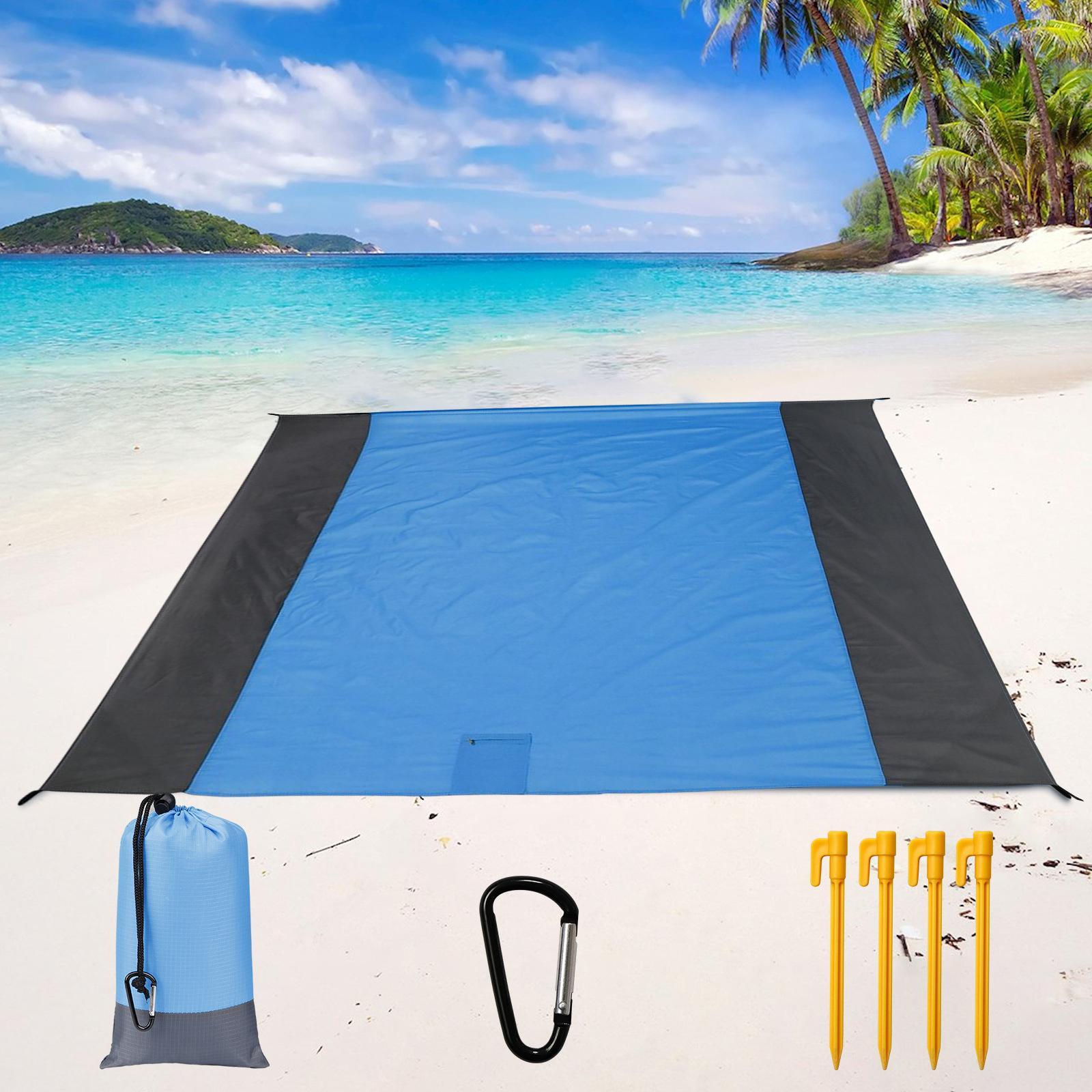 Outdoor Picnic Blanket Portable Beach Accessories for Hiking,