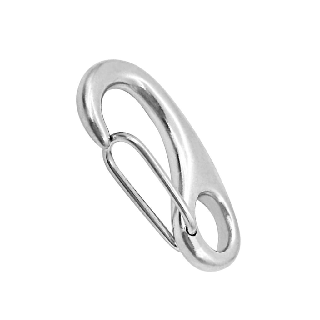 Marine Inox Spring Snap Hook Thuyền Neo Rigging Clip