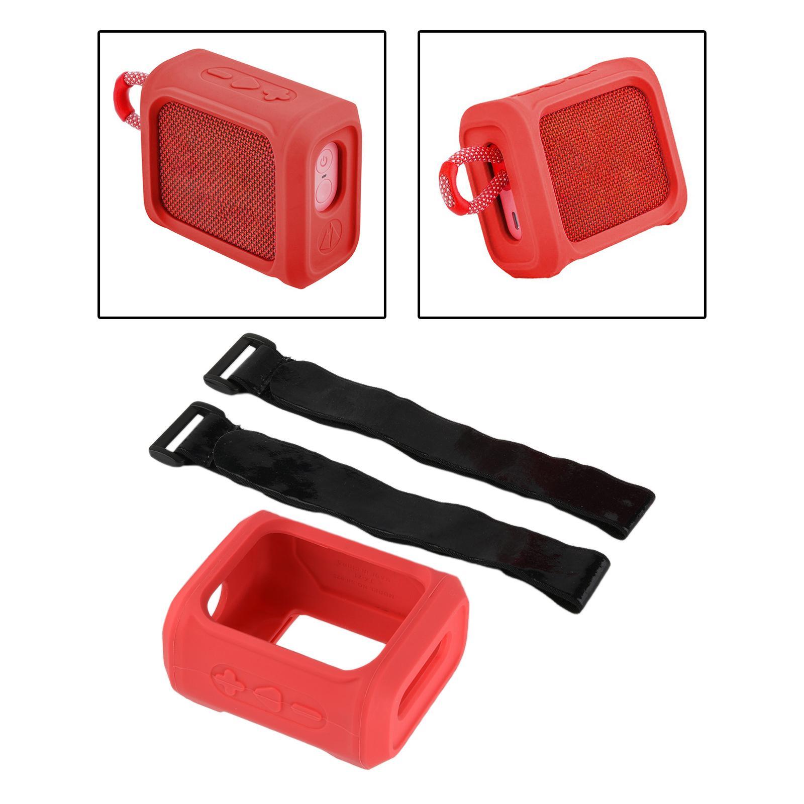 Silicone Travel Case Cover Protective Box Storage Bag JBL GO 3 Speaker