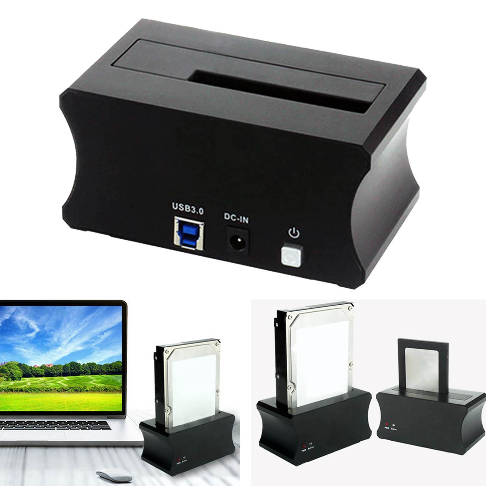 USB 3.0 to SATA Hard DrivesDocking Station Single Bay Aluminum Dock Box for 2.5" 3.5" SATA /HDD, Drives, Support 8 TB Docking Station US