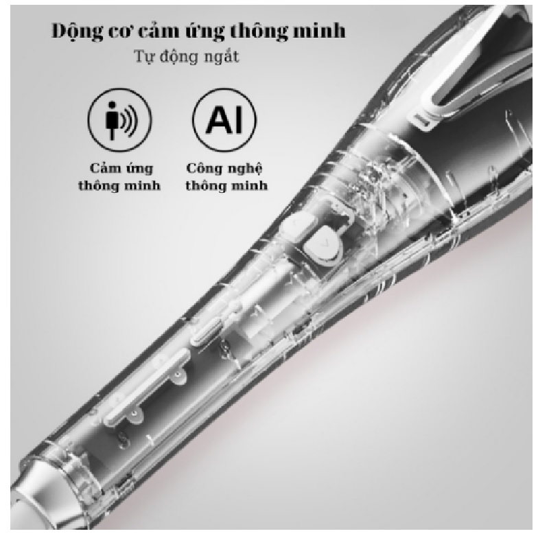 Máy Uốn Tóc Tự Động Xoay 360 Độ, Thiết Kế Xoay 3 In 1 Dễ Dàng Tạo Kiểu