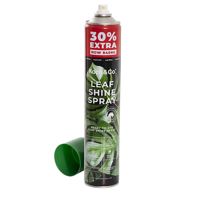 Xịt Bóng Lá hoa lan nhập khẩu Úc (chai lớn 840ml) hiệu Floral Leafshine Spray giúp bóng lá, cứng cáp lá và ngăn xỉn màu lá