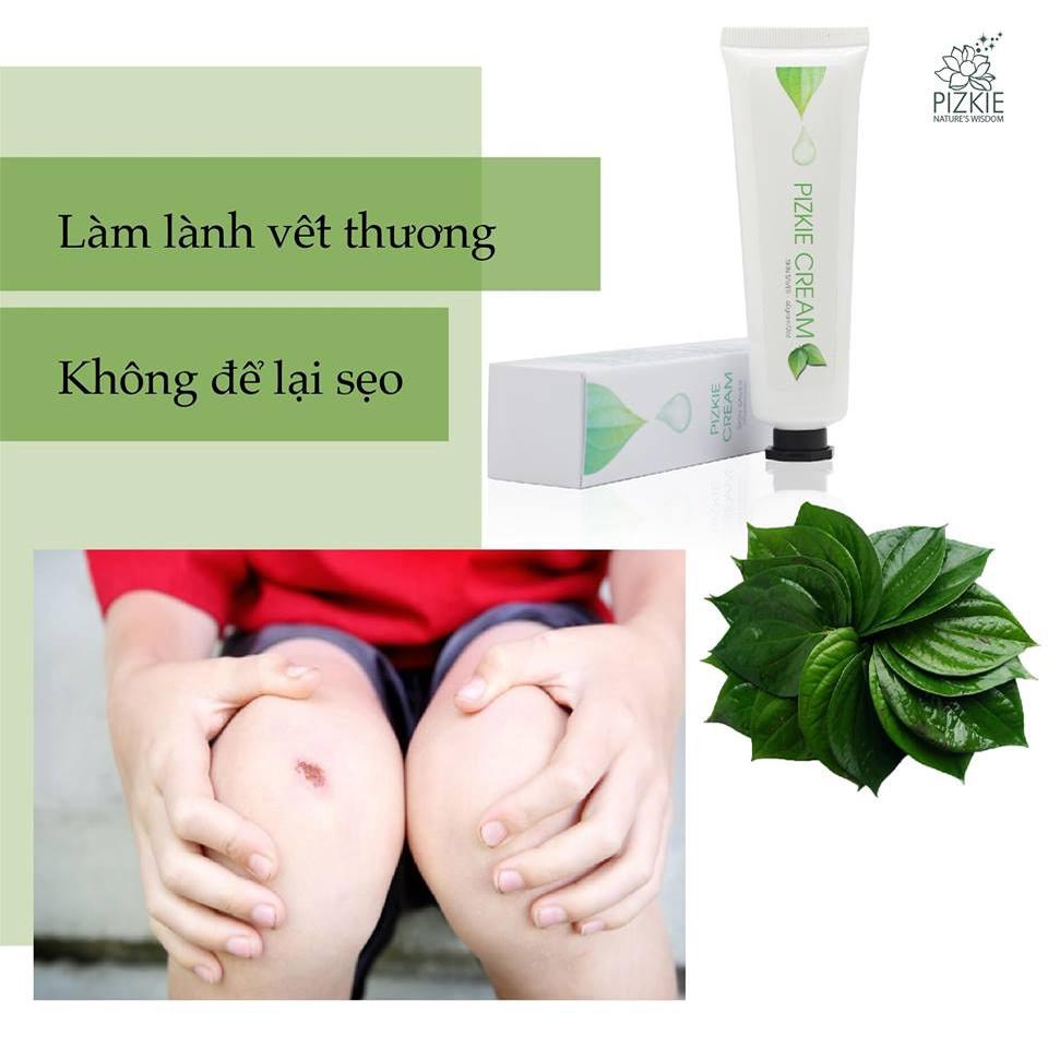 Kem Trầu Không Pizkie Cream Cho Da Bị Chàm Sữa, Viêm Da Cơ Địa 30gr