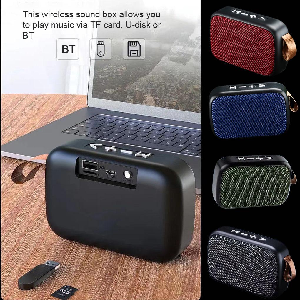 Loa ngoài trời Hộp âm thanh không dây Hands Handsfree Gọi SECHARGEM Tương thích Bluetooth 4 2 Loa Nhạc nhựa Hộp màu xám bạc: Màu xanh lá cây