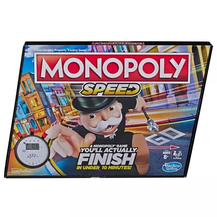 Trò chơi cờ tỷ phú Hasbro Speed Monopoly tốc độ