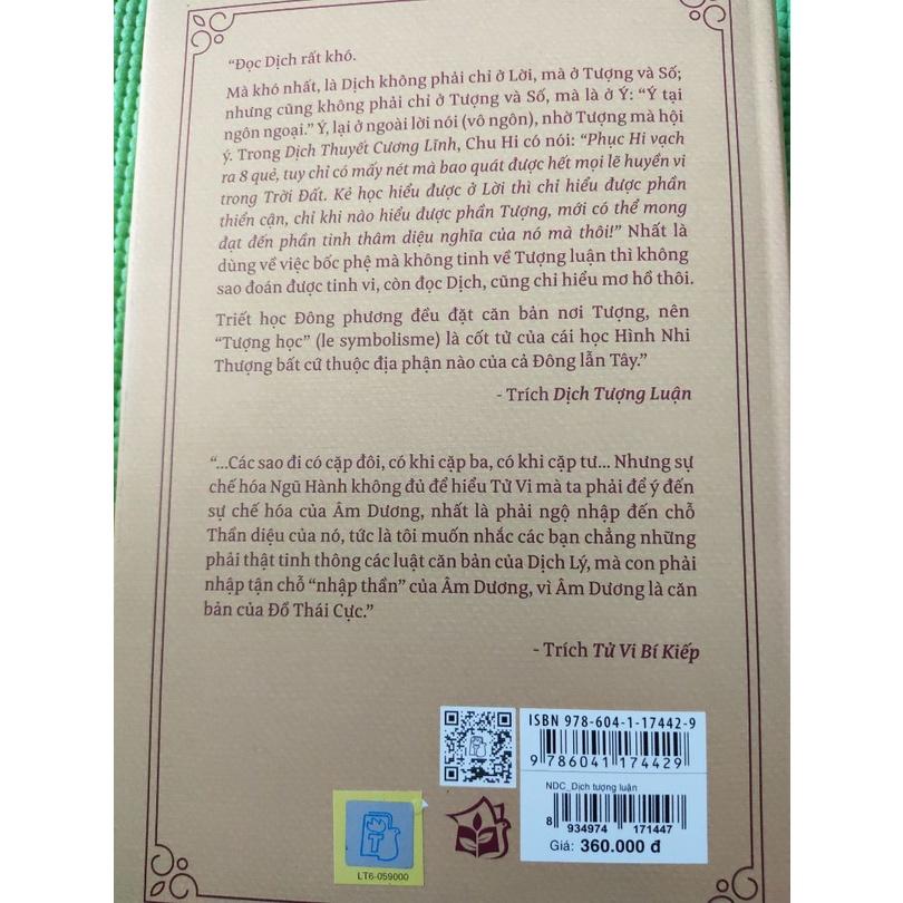 Sách - Dịch Tượng Luận - Tử Vi Bí Kiếp (Di Cảo) - NXB Trẻ
