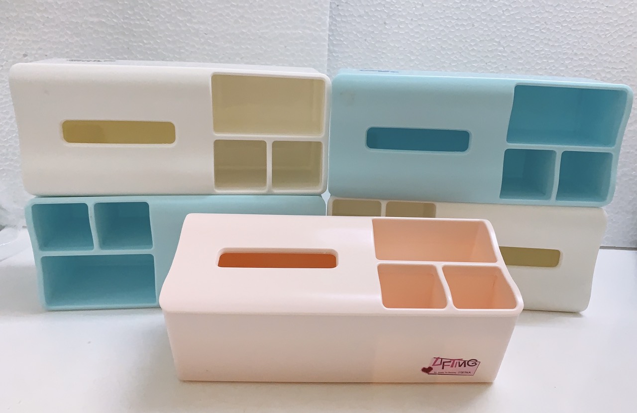 Hộp Đựng Giấy Ăn Kèm Khay Chứa Đồ Tiện Lợi đa năng - ANTH216