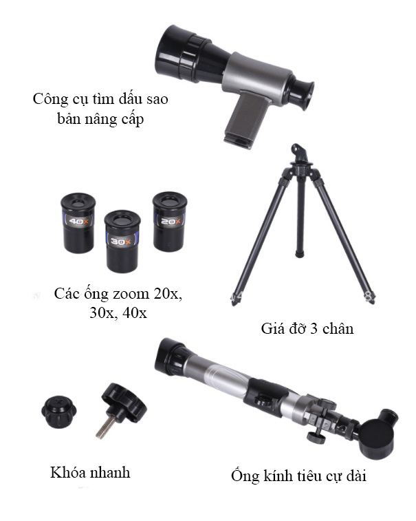 Bộ kính thiên văn giáo dục cho trẻ em - K1040