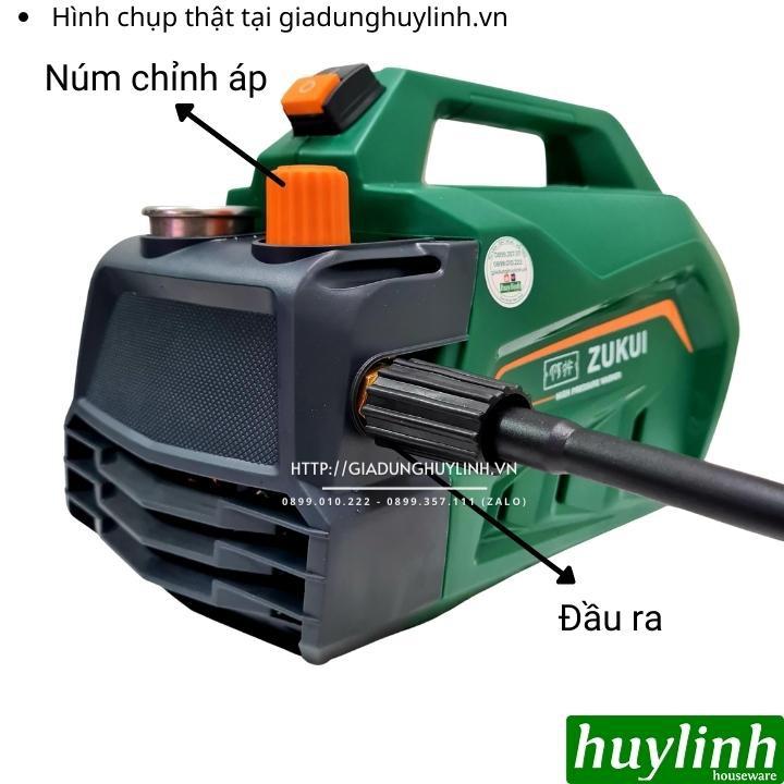 Máy xịt rửa xe chỉnh áp Zukui S8 - công suất 3000W - áp lực 200 - 250 bar - Model 2022 - Tặng béc xịt máy lạnh, điều hoà - Hàng chính hãng