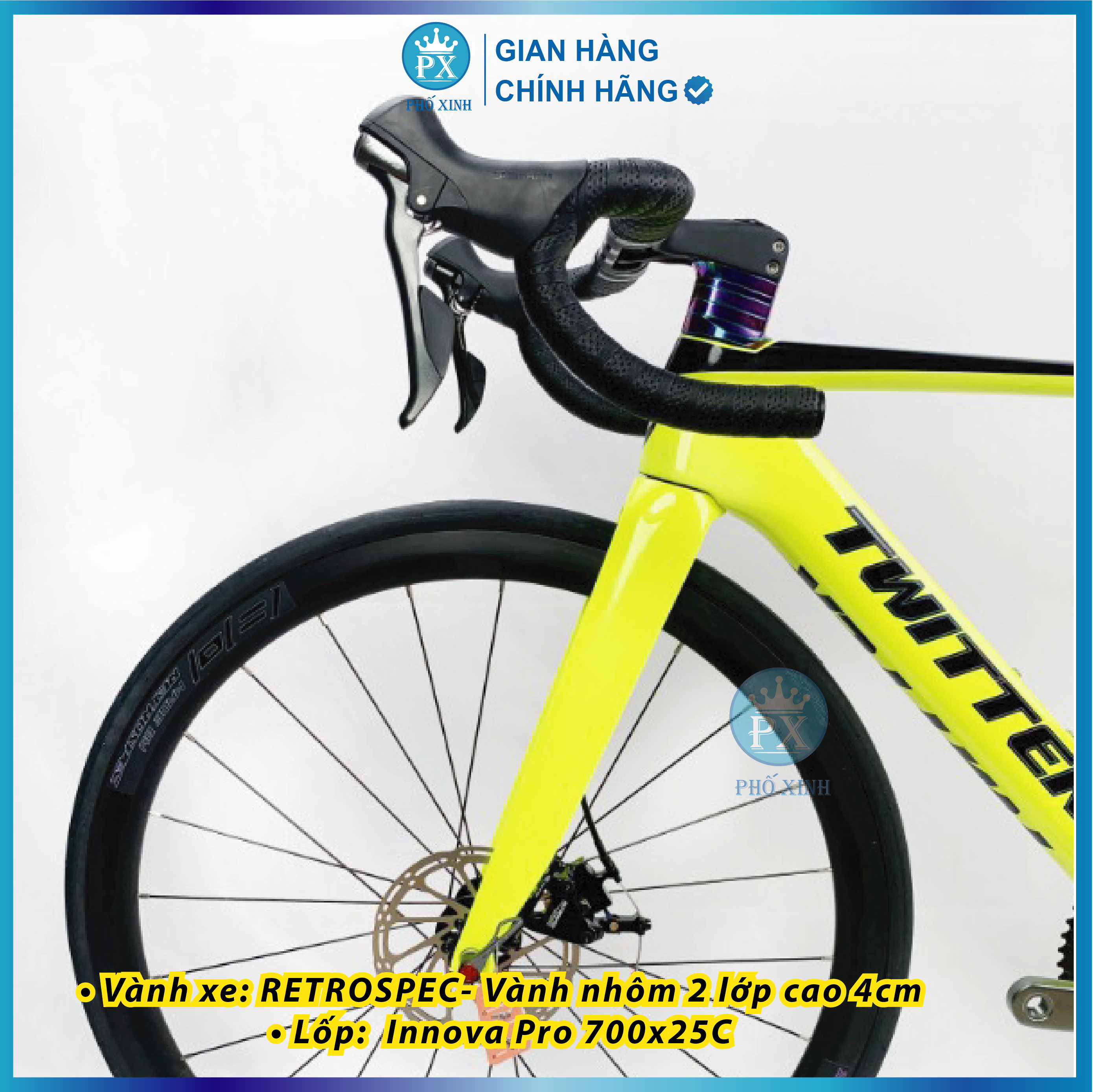Xe đạp đua TWITTER ROAD R12 4700