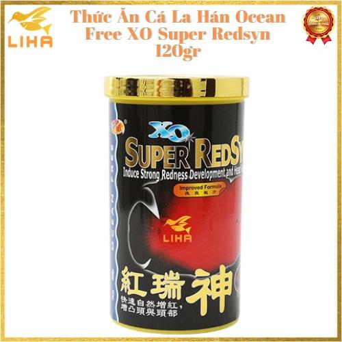Thức Ăn Cá La Hán XO Đen 120gr - Ocean Free XO Super Redsyn