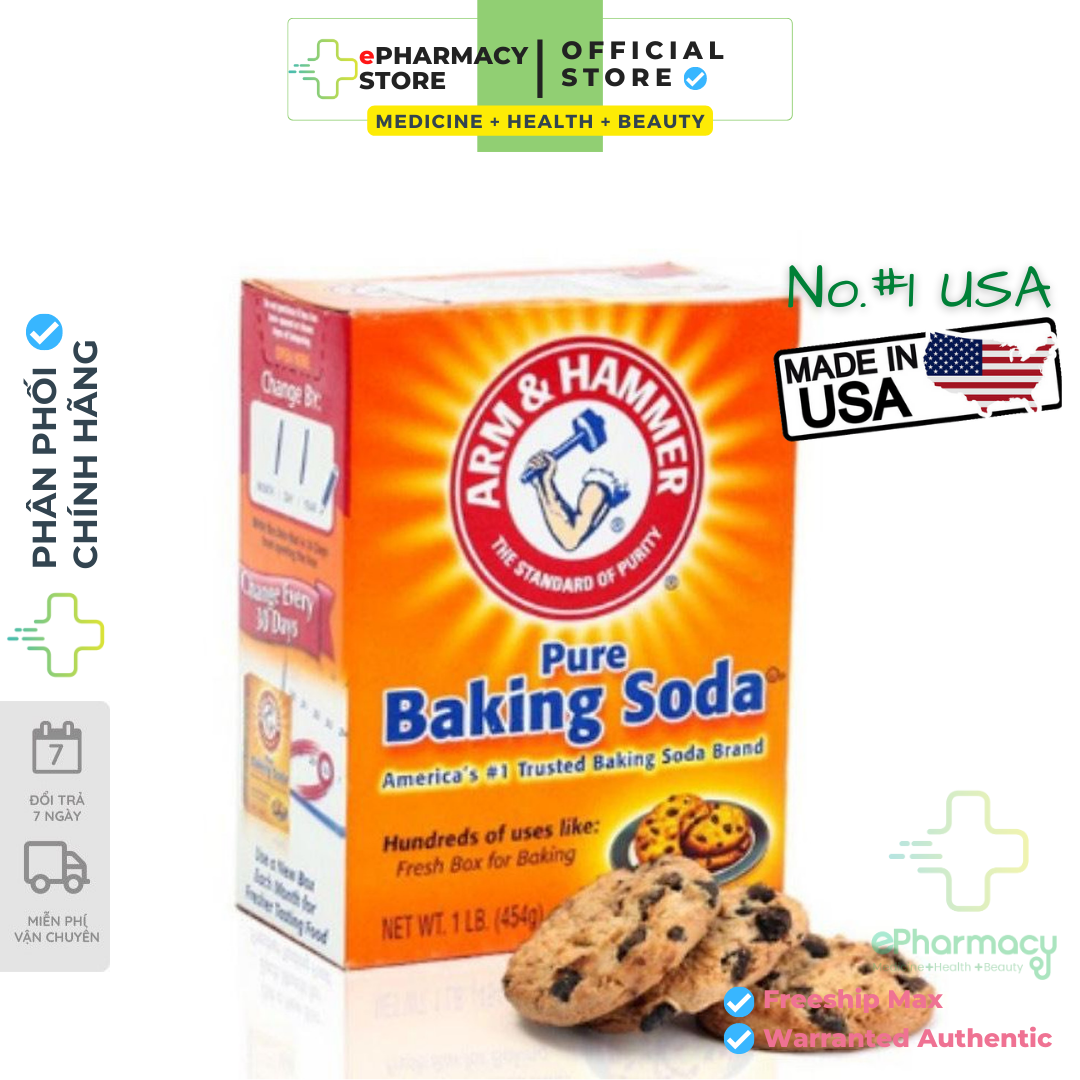 Baking Soda - Bột Baking Soda đa công dụng 454g - Nhập khẩu từ Mỹ