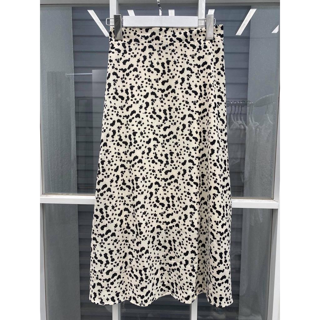 Váy hoa dài suông mát mùa hè