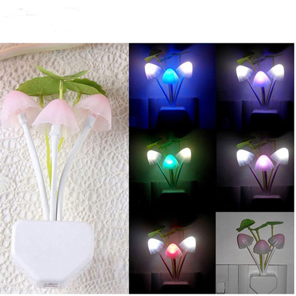 Đèn Ngủ Led Cảm Ứng Hình Cây Nấm Dễ Thương Nhiều Màu Sắc -anhsonnd18