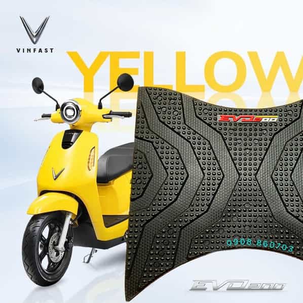 Thảm lót sàn xe Evo 200, thảm xe Evo200, thảm xe điện Evo 200