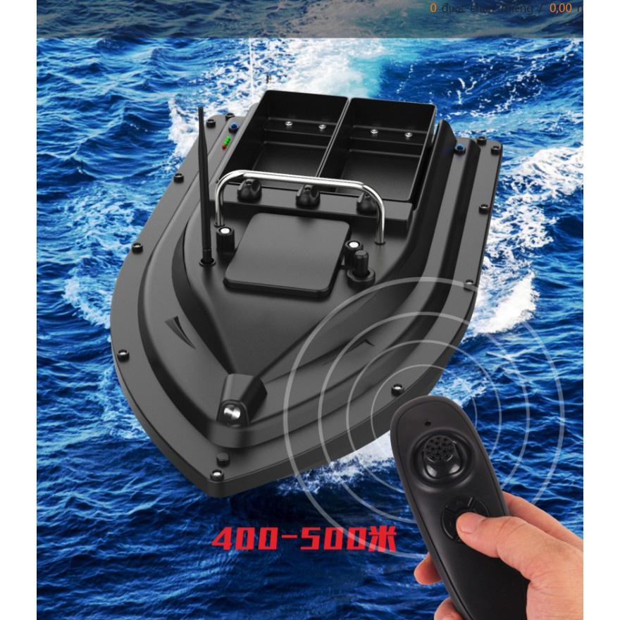 Thuyền Thả Mồi Câu -Thuyền Thả Thính - Điều Khiển Từ Xa 500m chất 6hsfa8