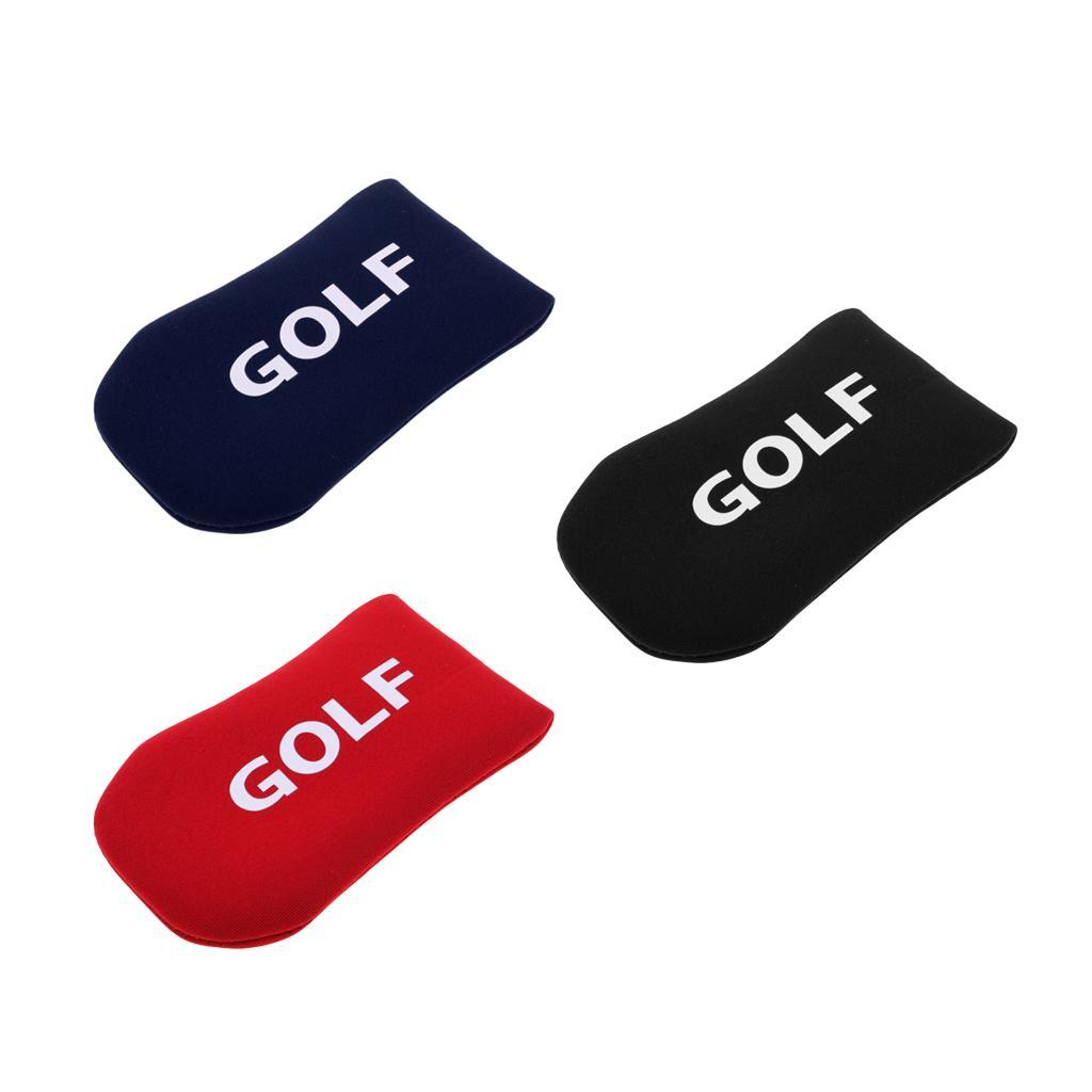 3-4pack Soft Comfortable Golf Mallet Head Cover Iron Protector Putter Cover Red