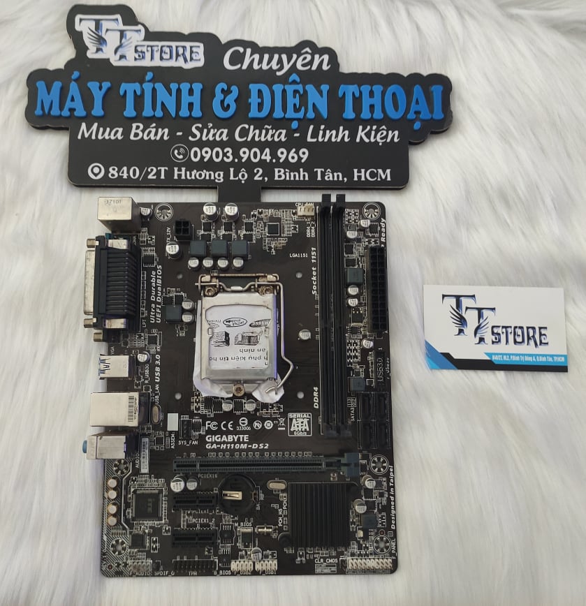 Mainboard bo mạch chủ Giga H110M-DS2 hàng chính hãng