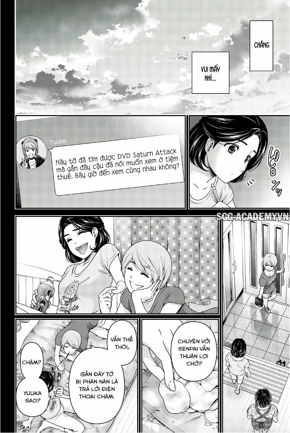 Domestic Na Kanojo Chapter 166 - Trang 12