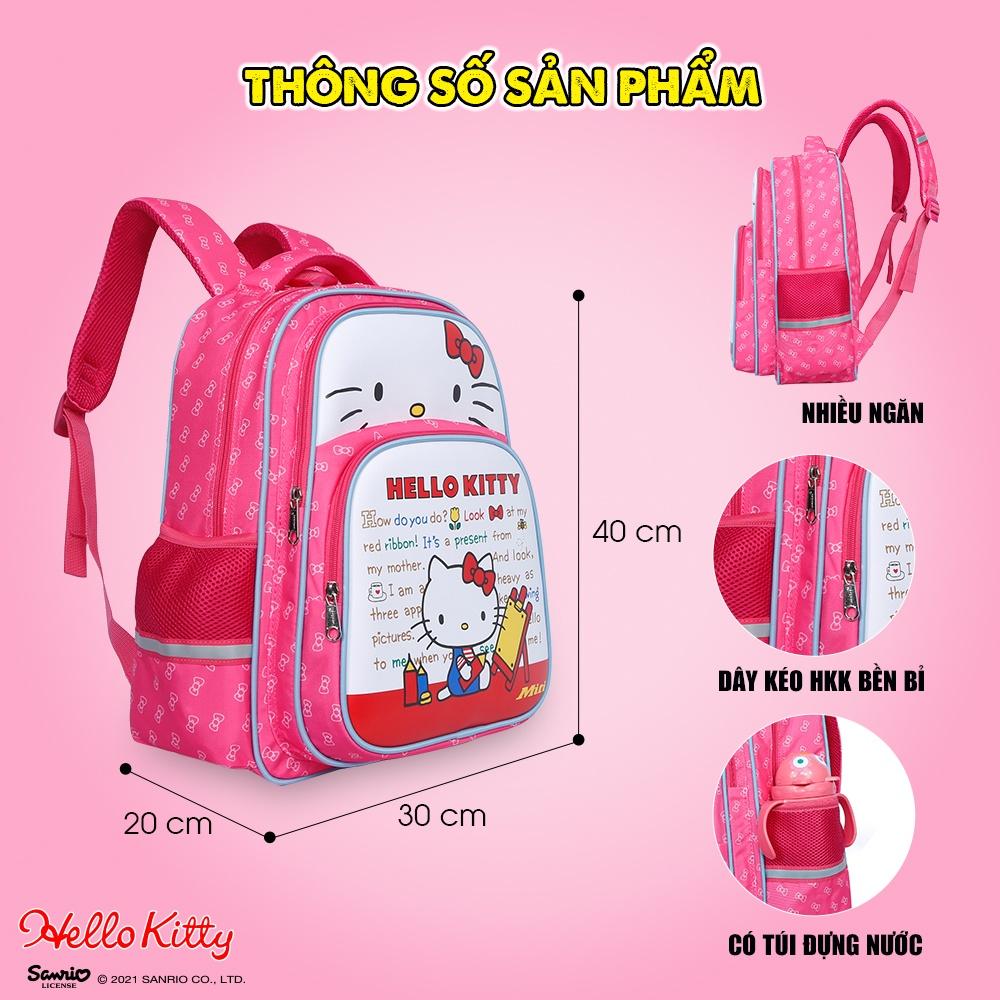 Balo Học Sinh Hello Kitty Siêu Nhẹ Dành Cho Bé Gái BL1078WL_KIT5