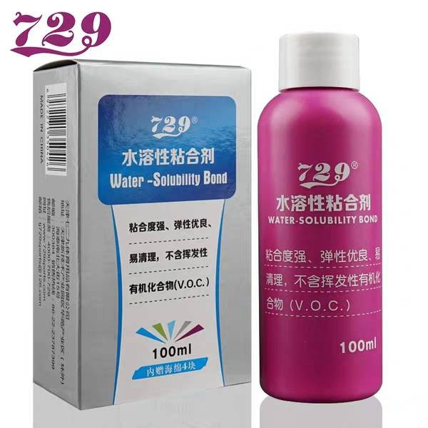 Keo Sữa Dán Mặt Vợt Bóng Bàn 729 - Keo Sữa Vô Cơ Đậm Đặc - Dung Tích 40ml