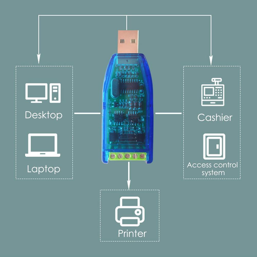Công Nghiệp USB Sang RS485 Nâng Cấp Bảo Vệ Bộ Chuyển Đổi RS232 Tiêu Chuẩn RS-485 Một Bảng Kết Nối Mô-đun Giao Tiếp