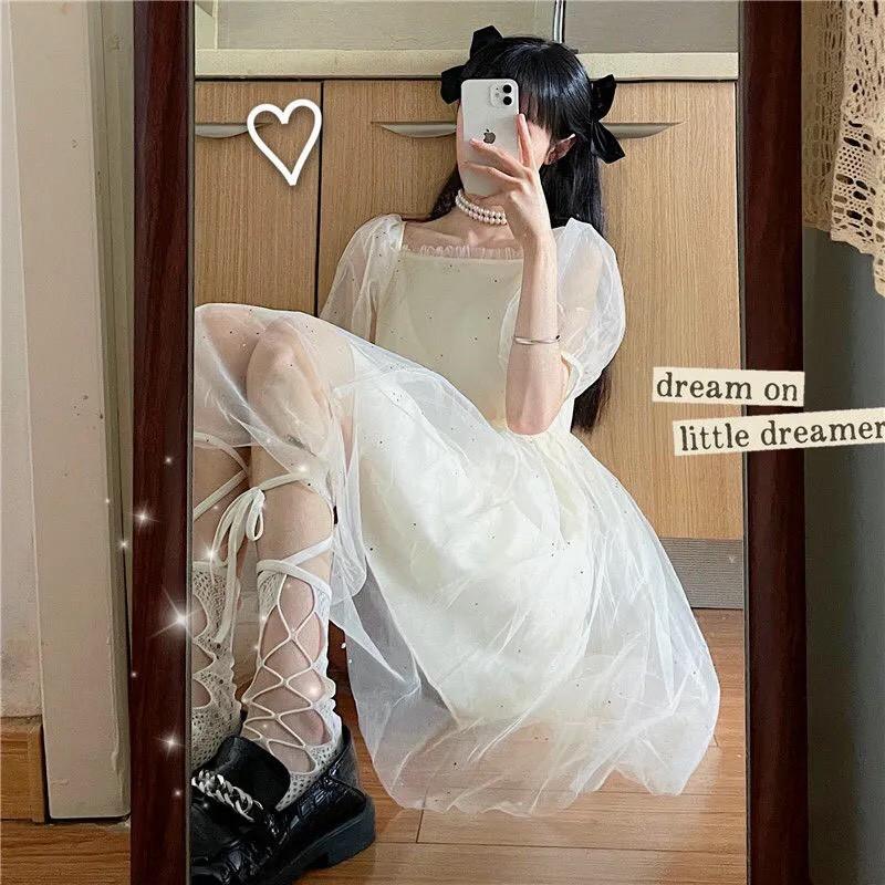 Váy công chúa phối kim tuyến siêu xinh