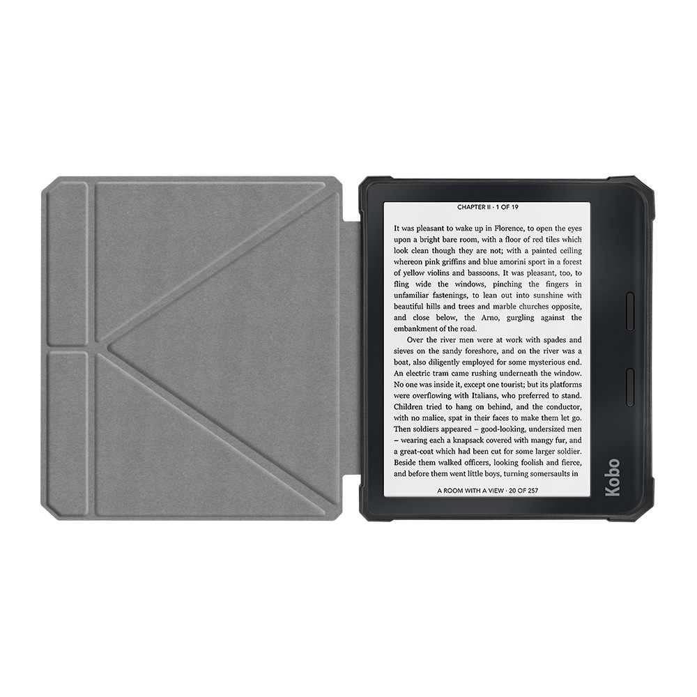 Hình ảnh Bao da Cover Cho Máy Đọc Sách Kobo Libra 2 N418 2021 Smart Cover