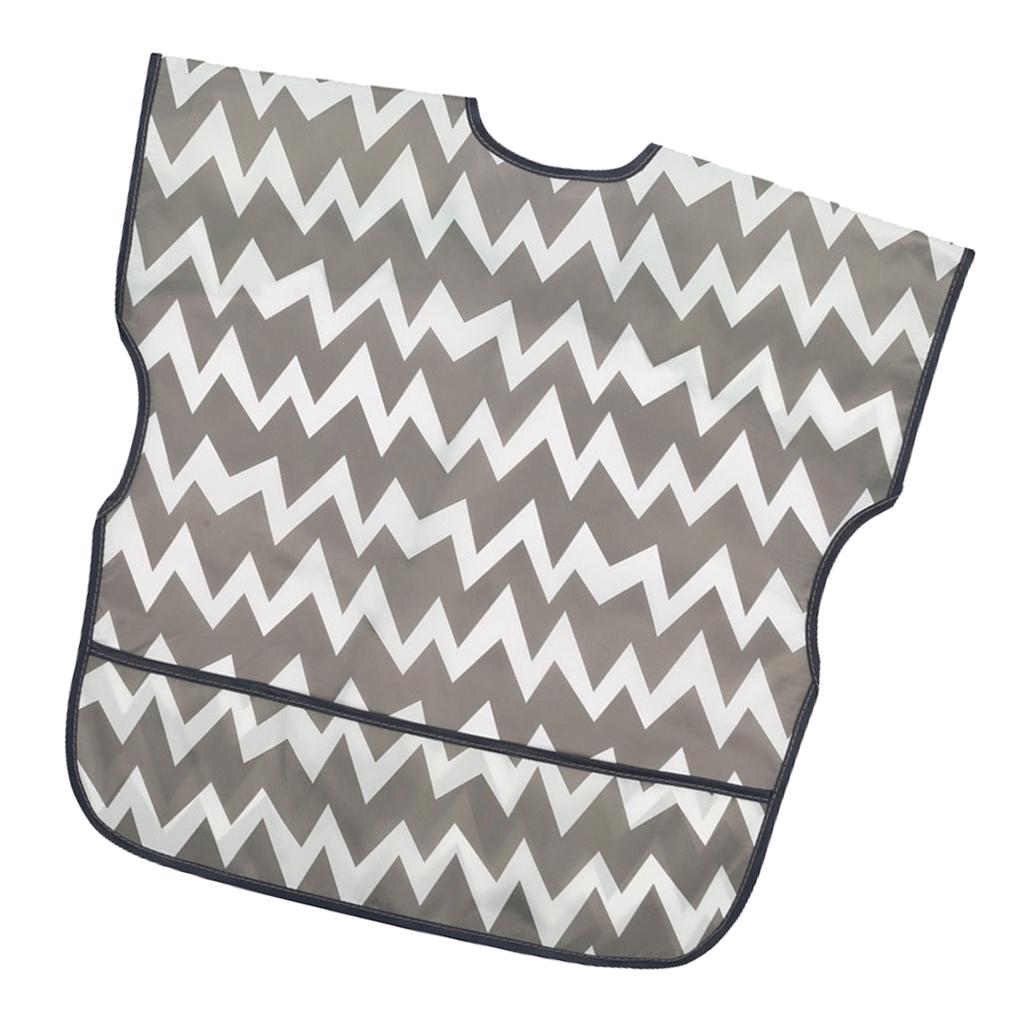 Sleevless Drooling Teething Waterproof Bib for Baby Toddlers