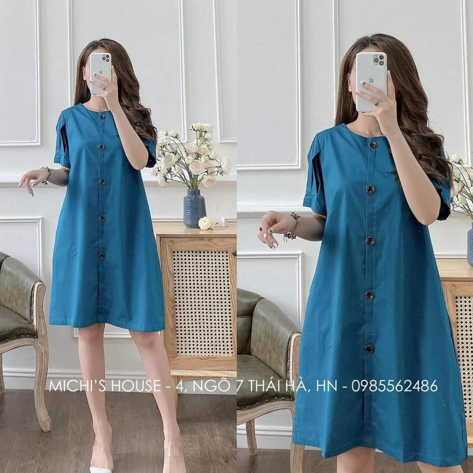 Váy bầu hè cộc tay mẫu mới-đầm bầu xinh thiết kế sang chảnh cho mẹ bầu